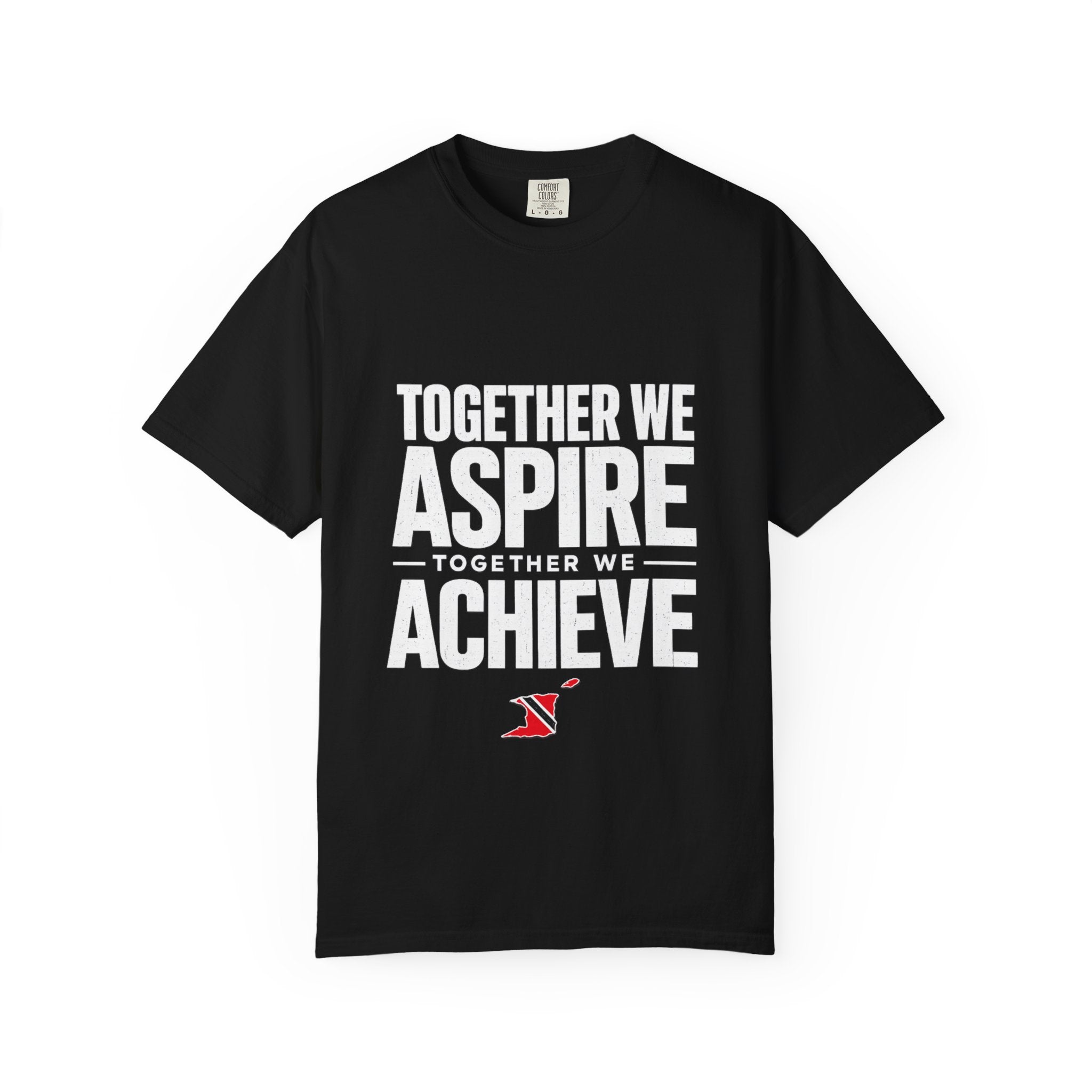 Aspire Achieve Motivational T-Shirt — "Together We Aspire, Together We Achieve"