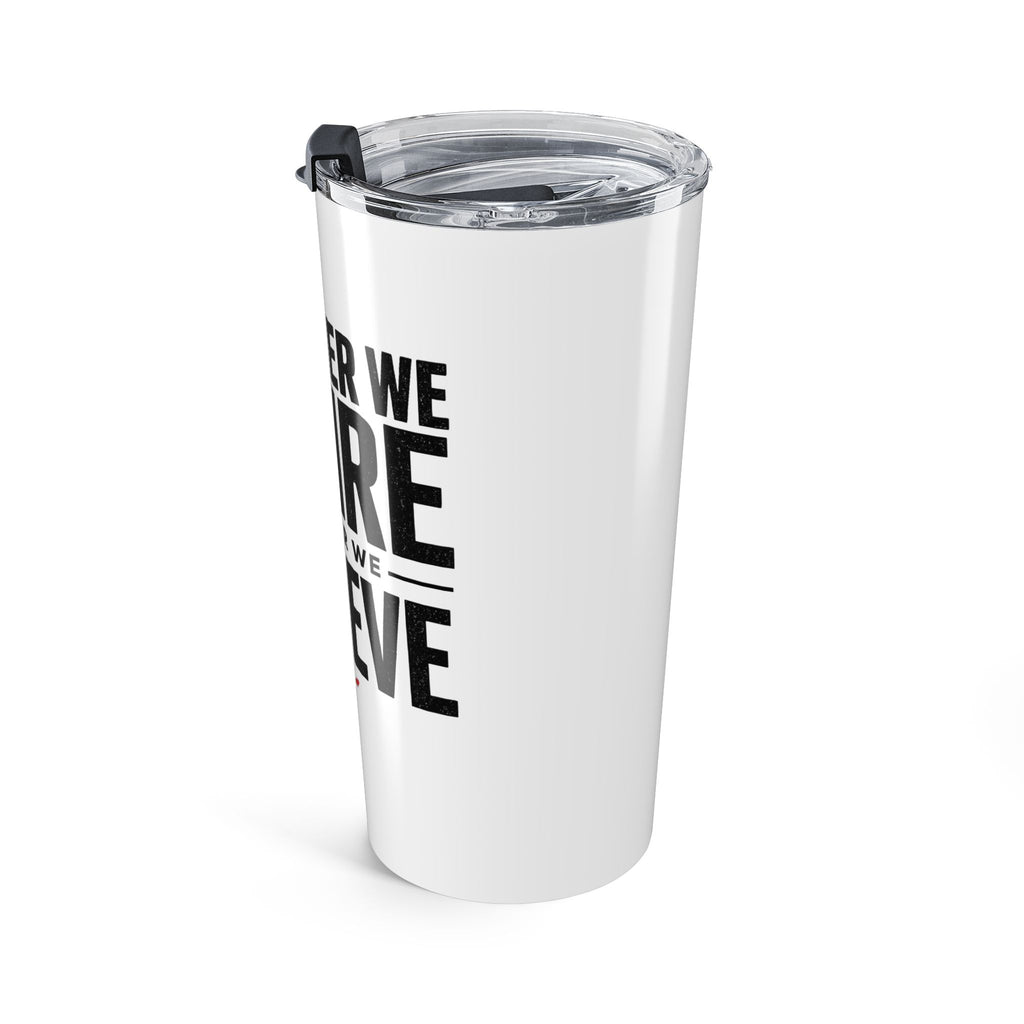20oz Inspirational Tumbler — "Together We Aspire, Together We Achieve" Motivational Travel Mug