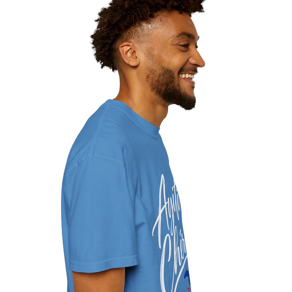 Haiti Ayiti Cherie Flag T-Shirt — Creole Pride Tee