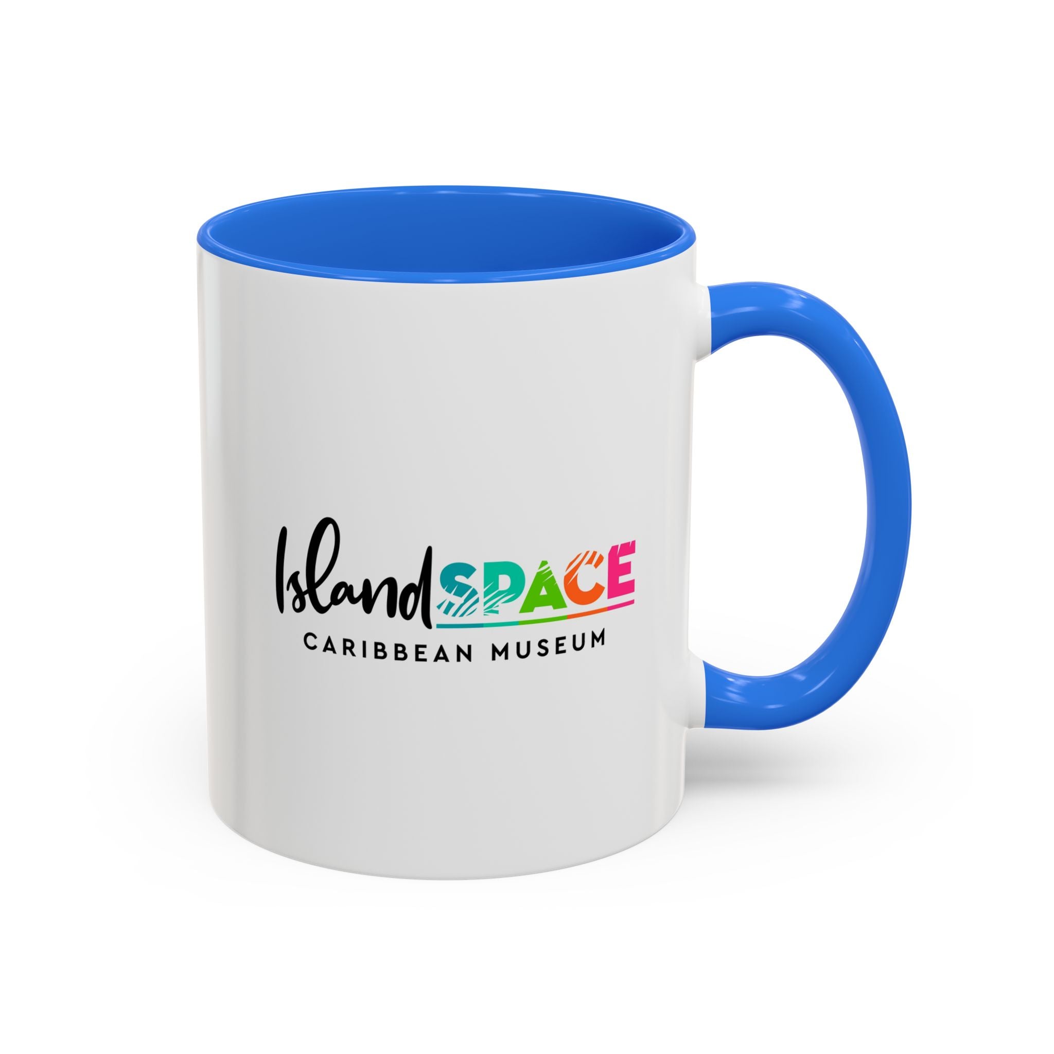 Island Space Caribbean Museum Color-Accent Coffee Mug (11oz & 15oz)