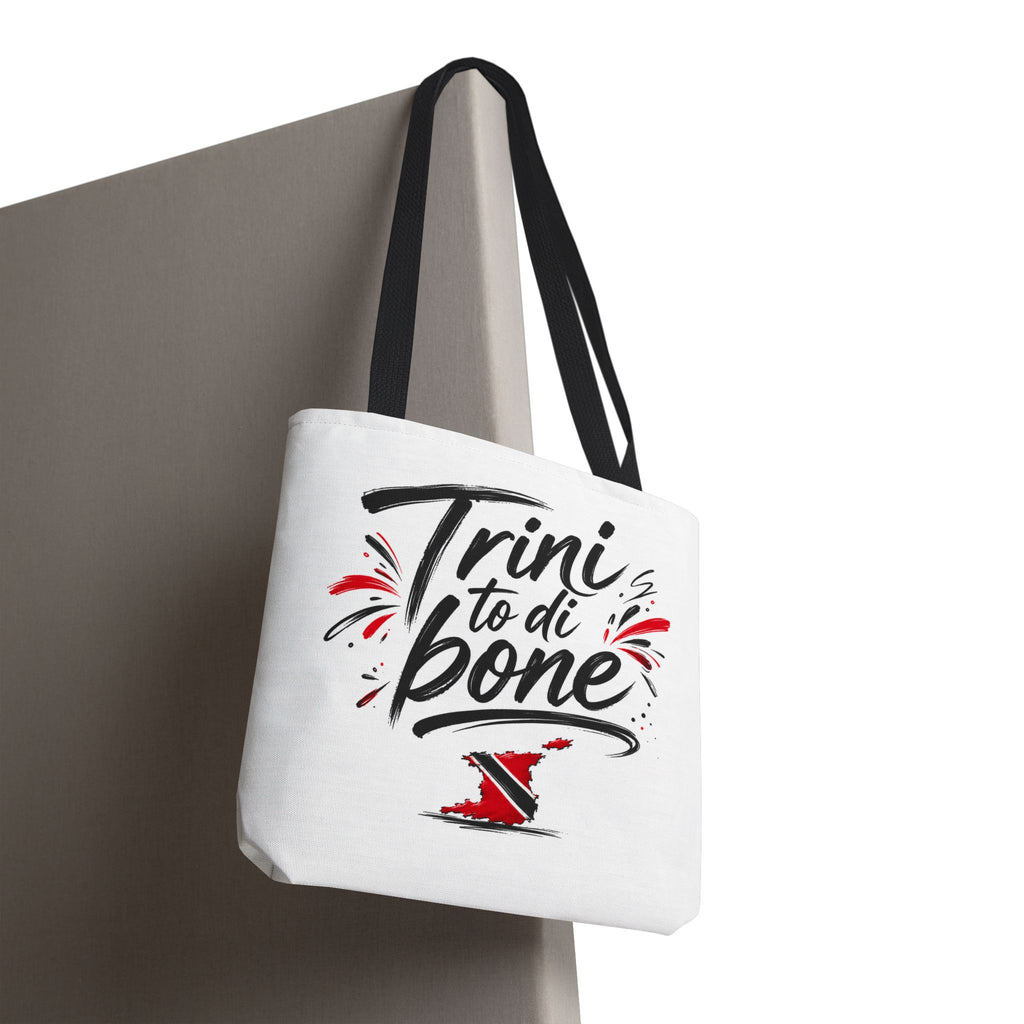 Trini To Di Bone Tote Bag — Trinidad Pride Canvas Shopper