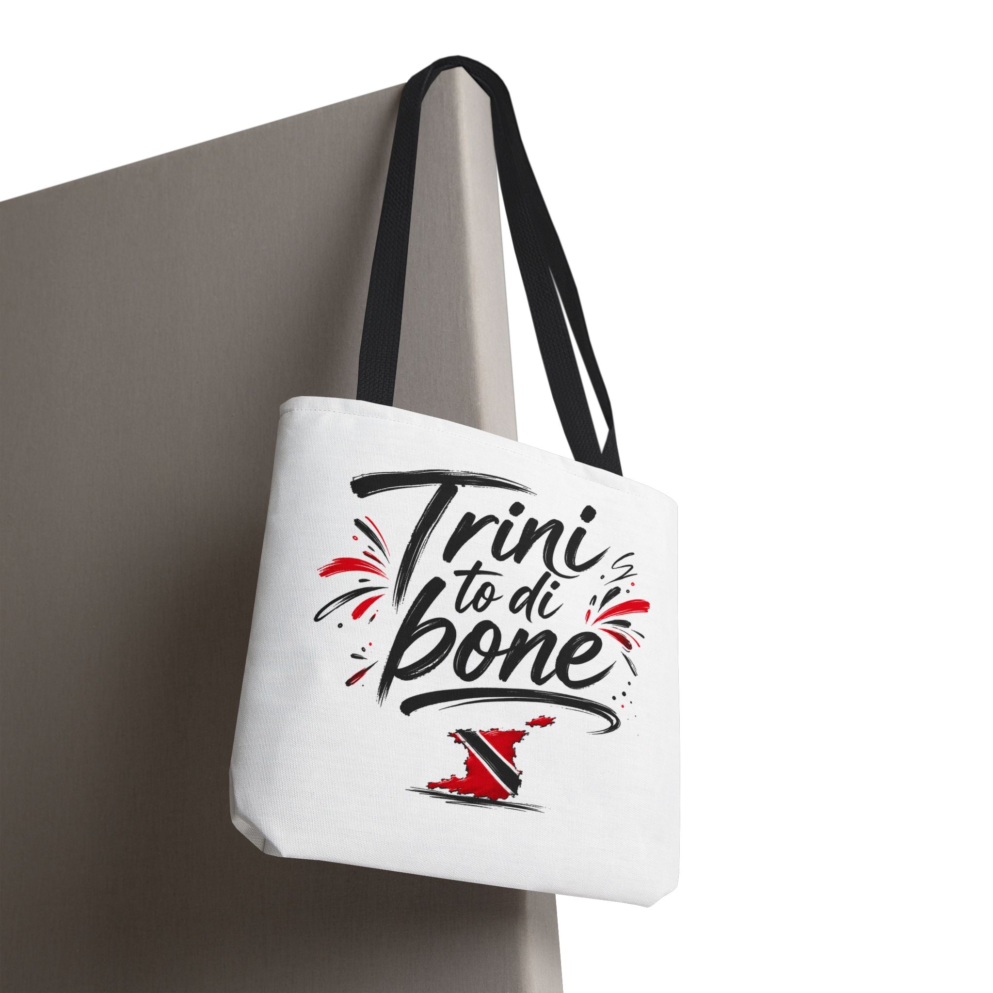 Trini To Di Bone Tote Bag — Trinidad Pride Canvas Shopper