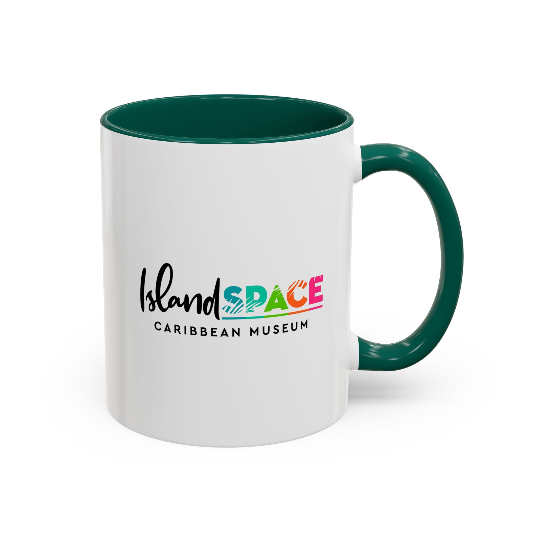 Island Space Caribbean Museum Color-Accent Coffee Mug (11oz & 15oz)