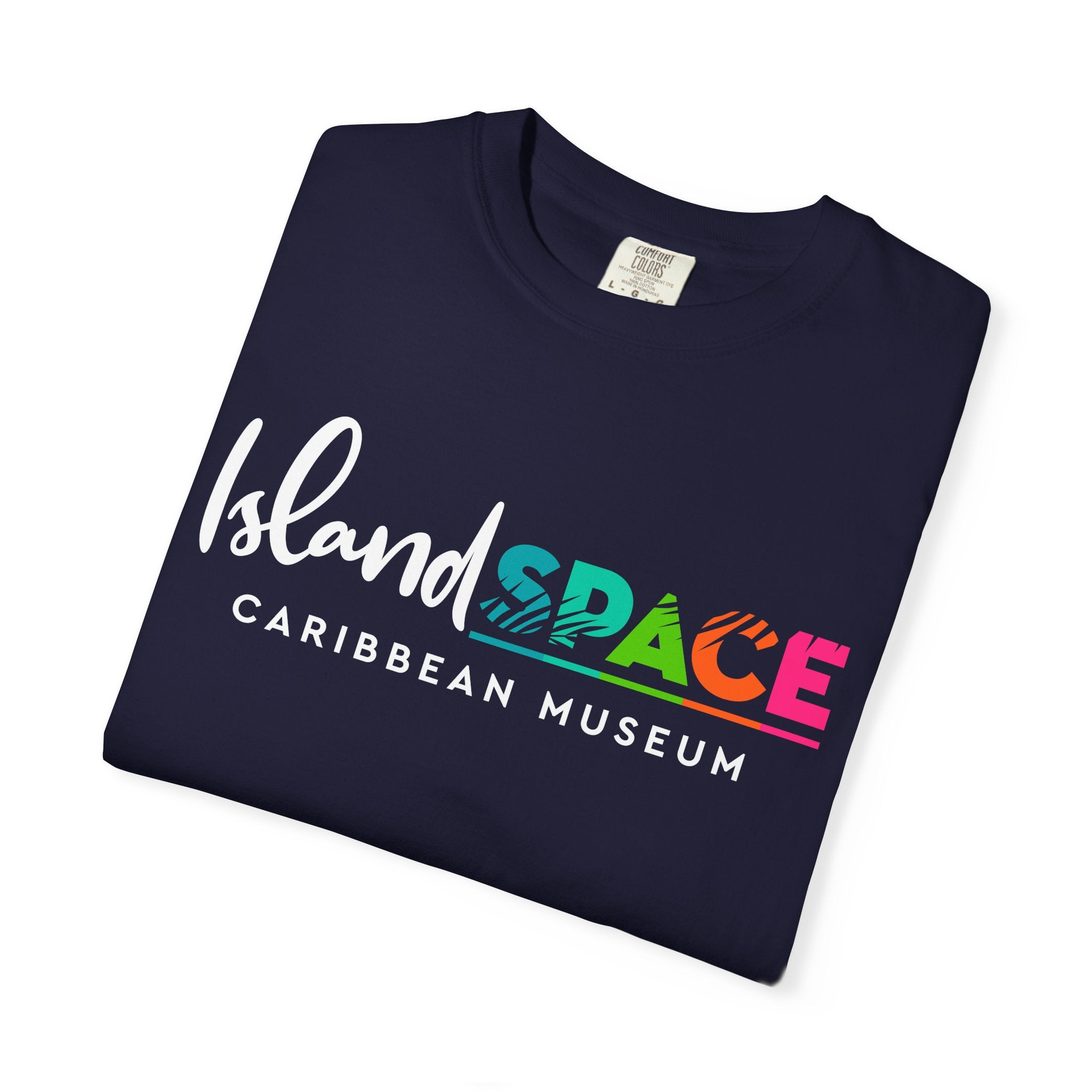 IslandSPACE Caribbean Museum T-Shirt — Colorful Logo Tee