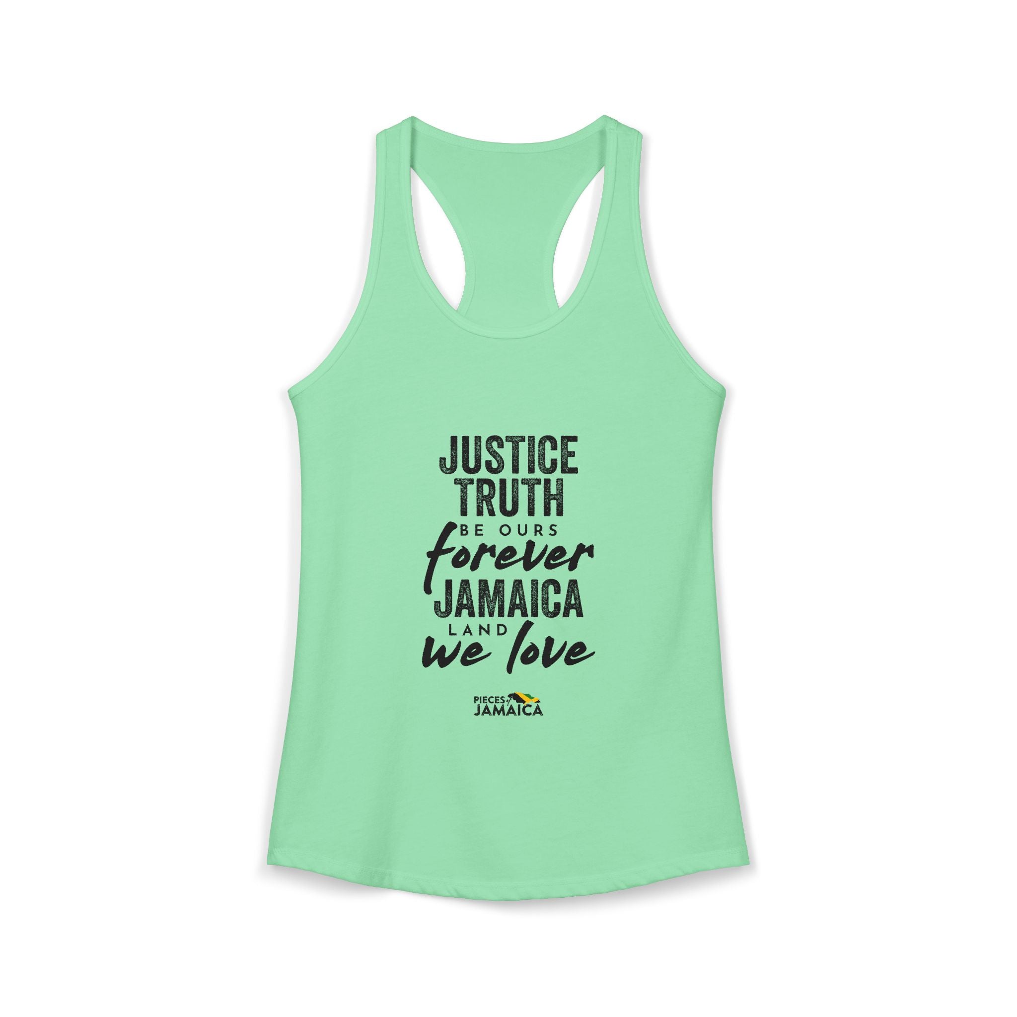 Women's Justice Truth Be Ours Forever Racerback Tank