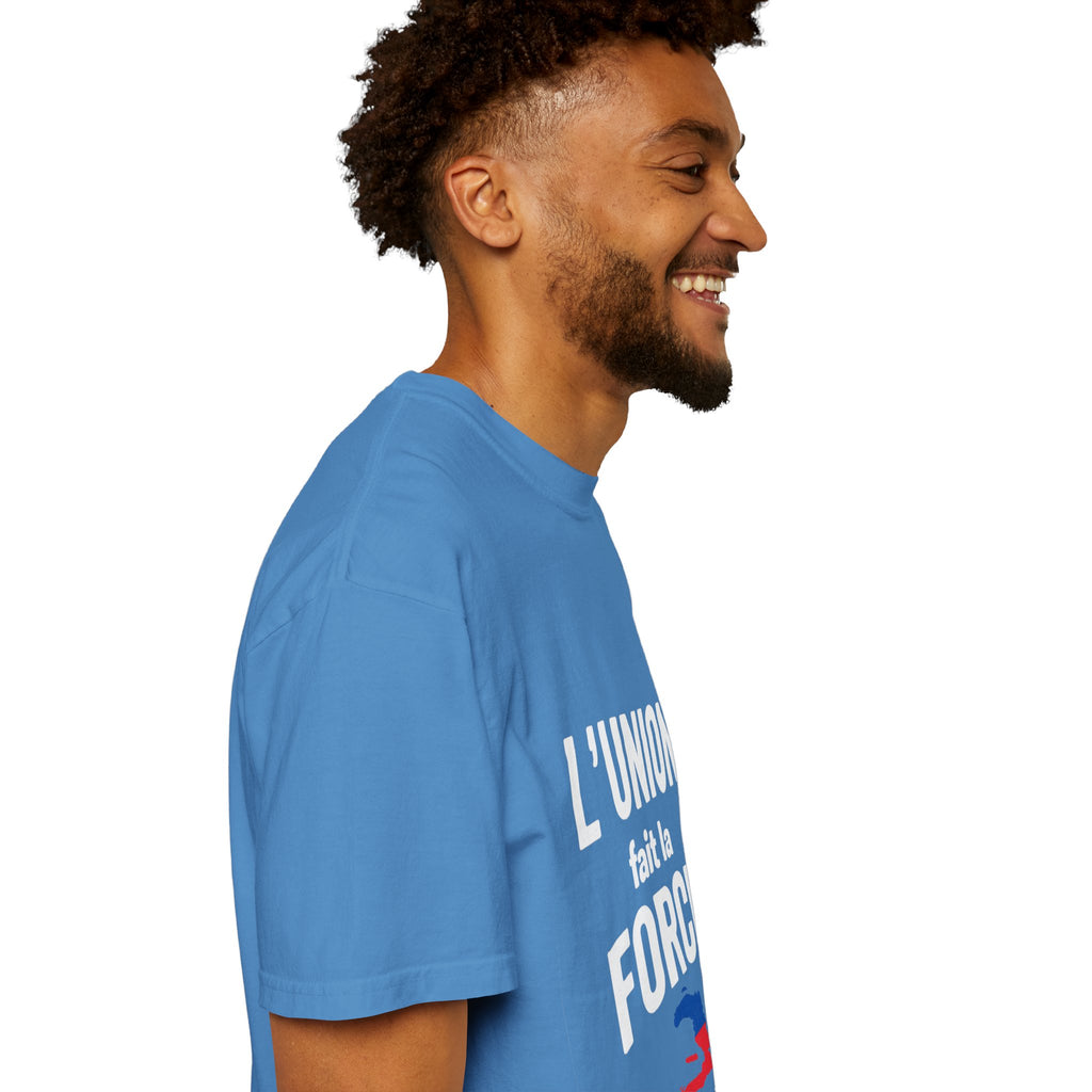 L'Union fait la force T-Shirt — Haitian Unity Graphic Tee