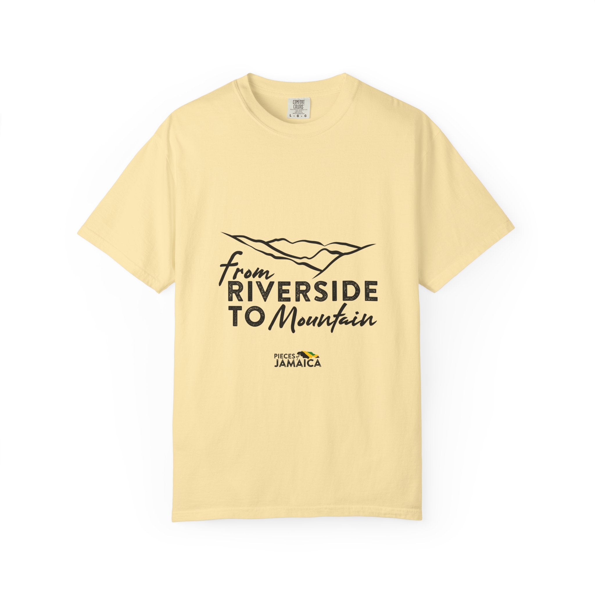From Riverside to Mountain T-Shirt — Jamaica Travel Adventure Tee
