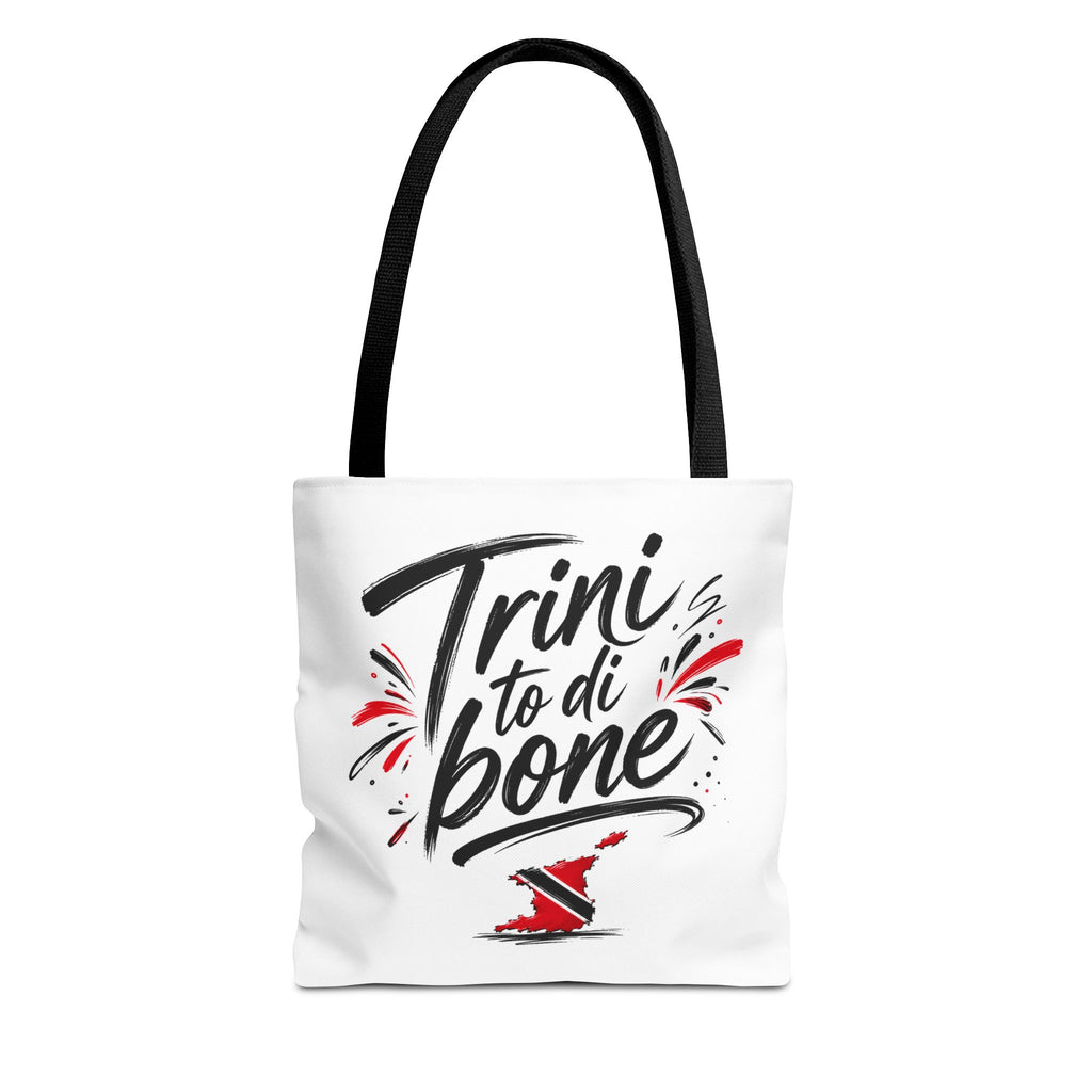 Trini To Di Bone Tote Bag — Trinidad Pride Canvas Shopper
