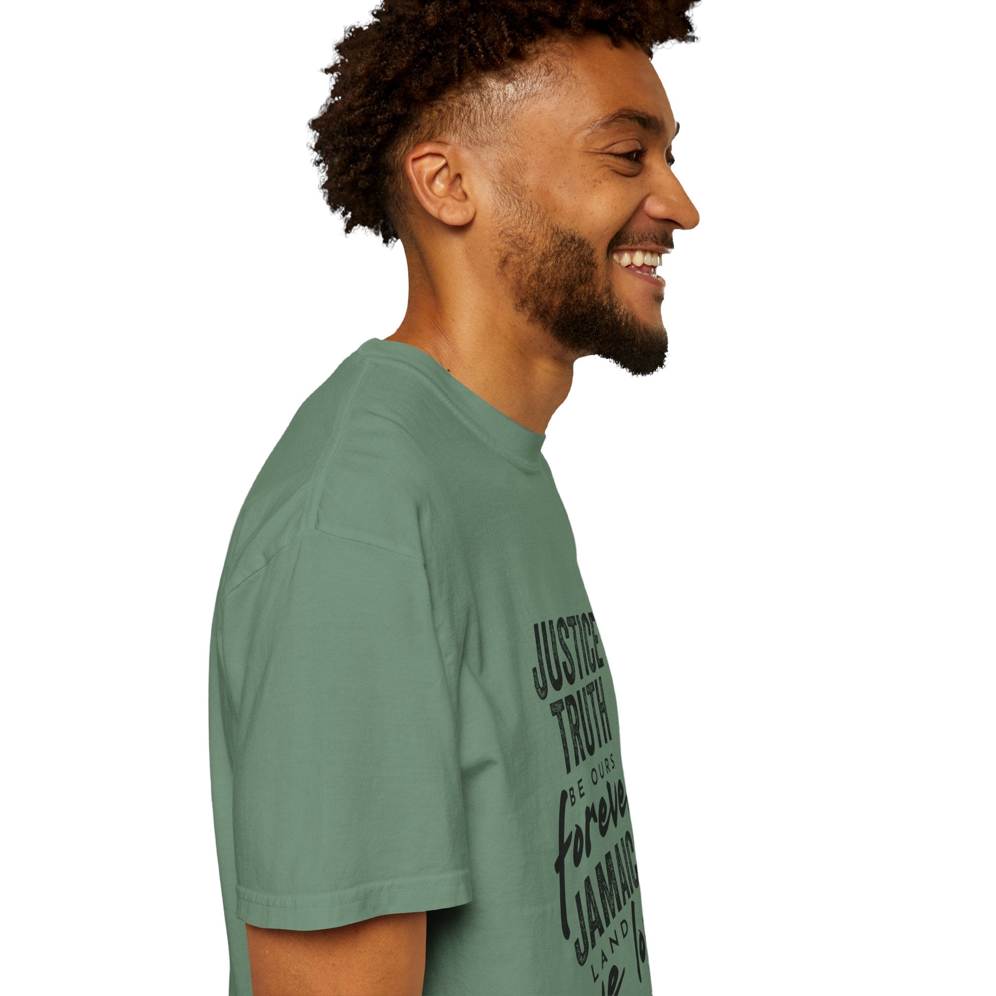 Jamaica 'Justice • Truth • Be Ours Forever' Graphic T-Shirt