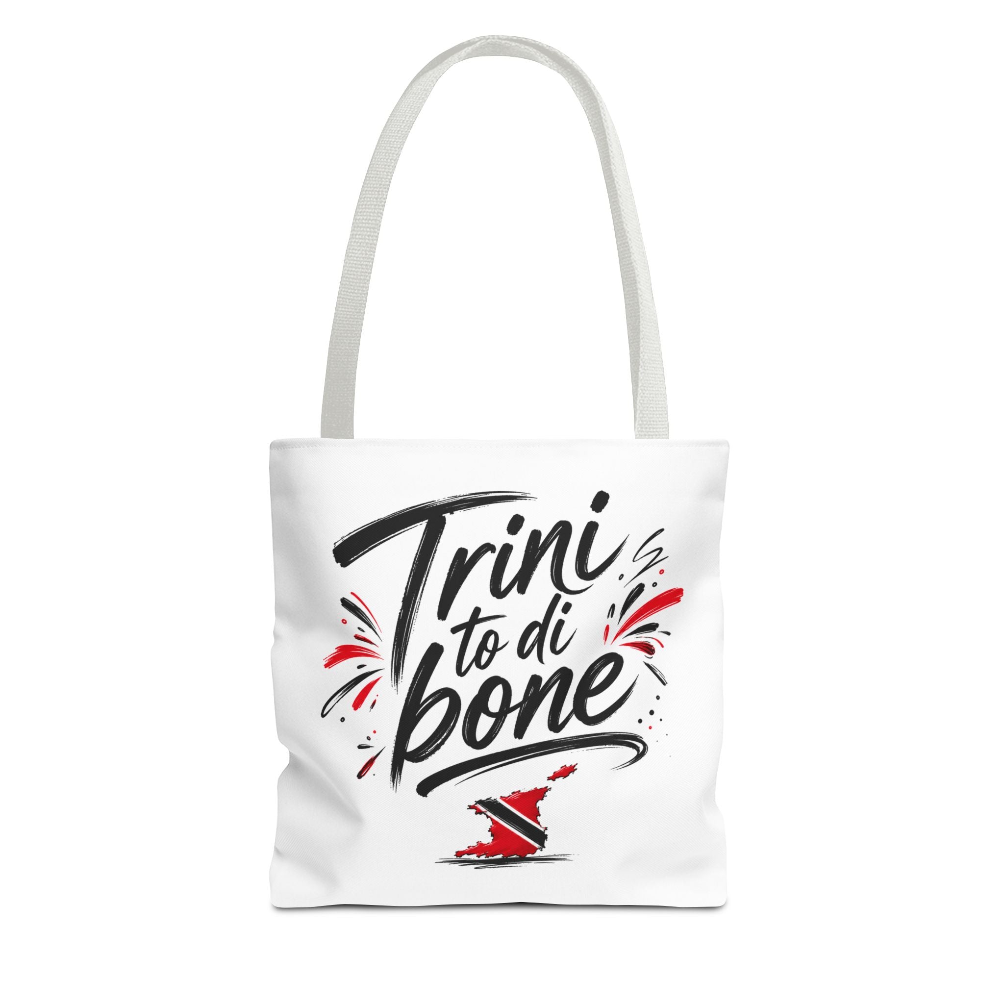 Trini To Di Bone Tote Bag — Trinidad Pride Canvas Shopper