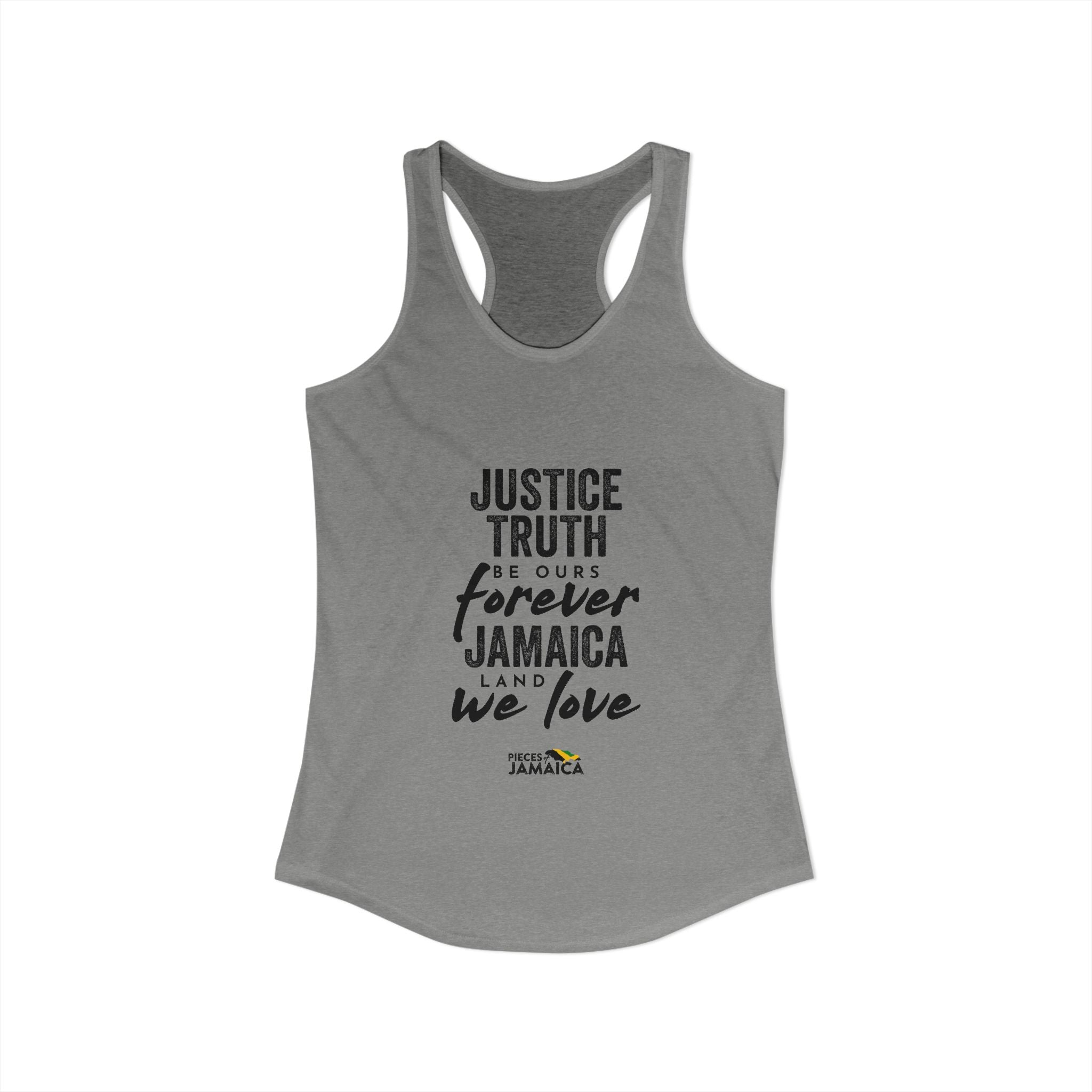 Women's Justice Truth Be Ours Forever Racerback Tank
