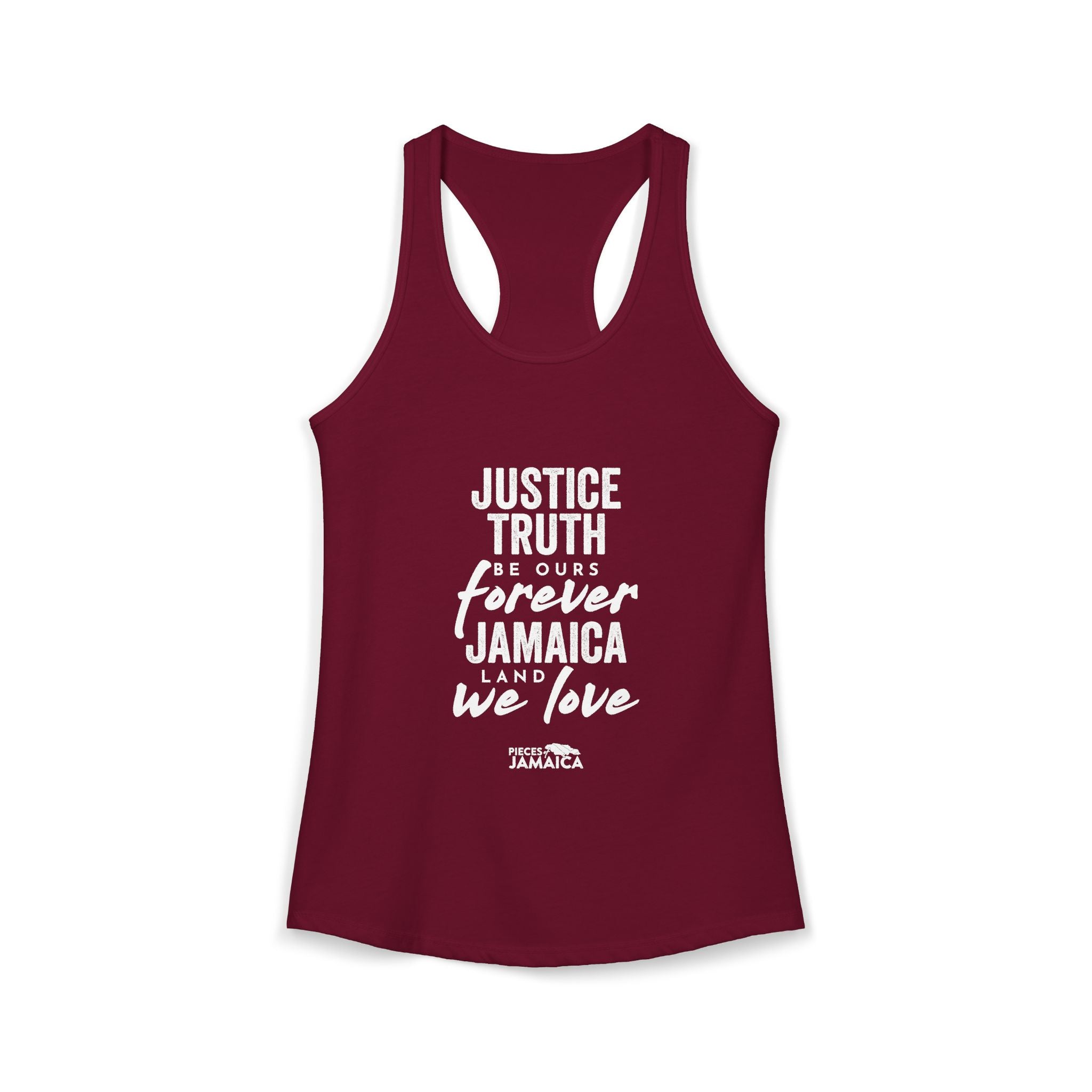 Women's Justice Truth Be Ours Forever Racerback Tank